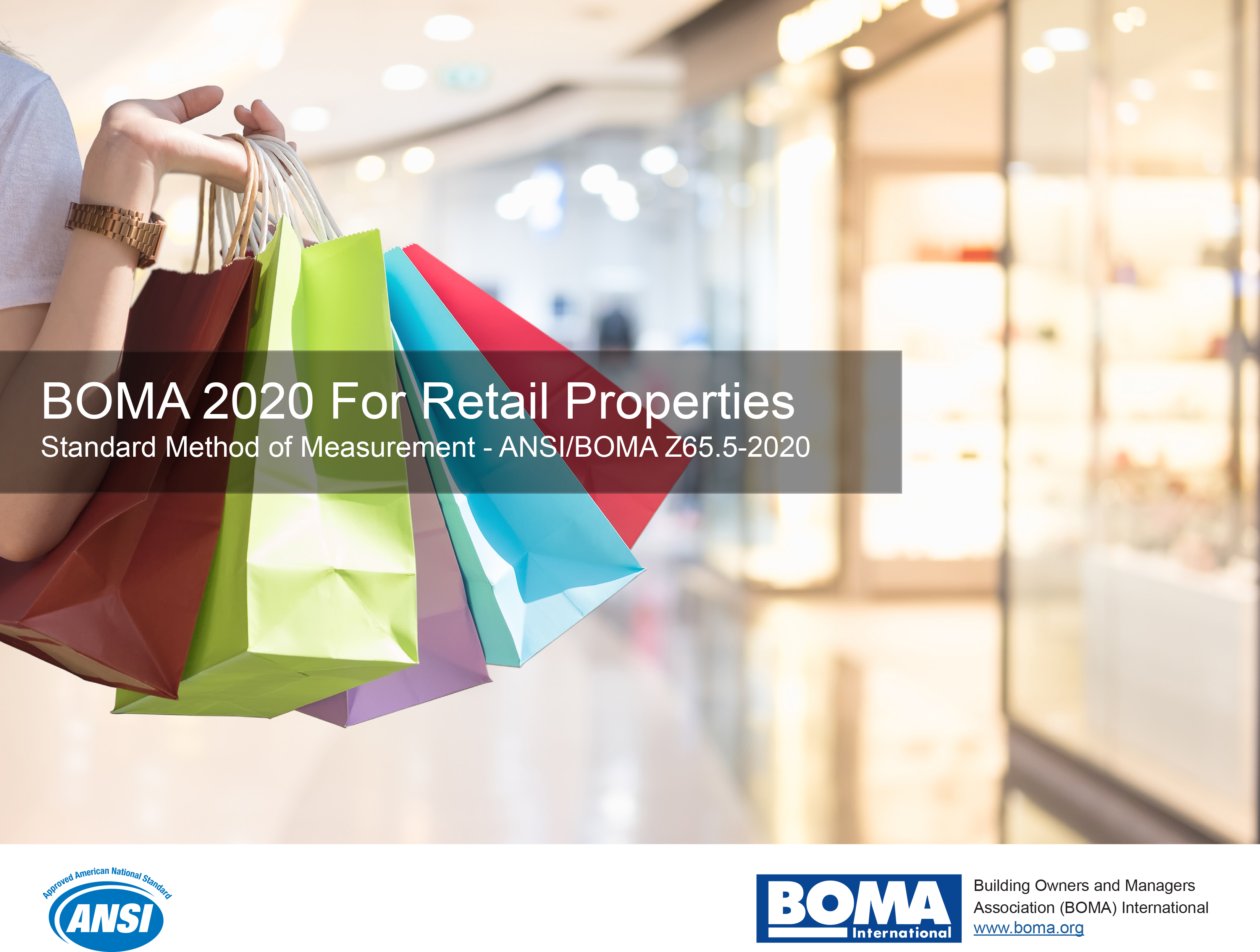 BOMA 2020 Retail Properties Standard Cover